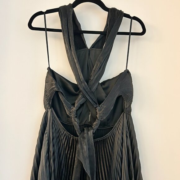 Baltic Born Sandra Pleated Maxi Dress in Black Size 3XL NWOT - Picture 8 of 10